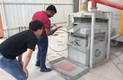 Indian customers inspection waste circuit board recycling equipment