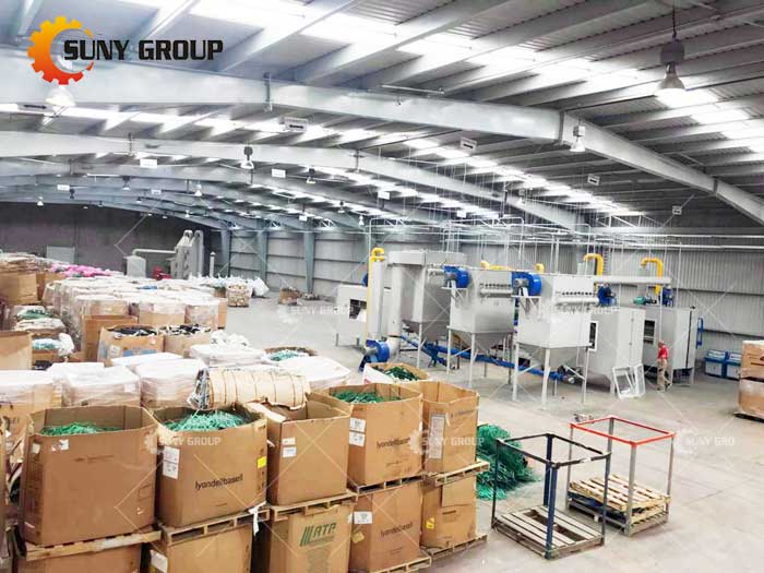 waste circuit board recycling line
